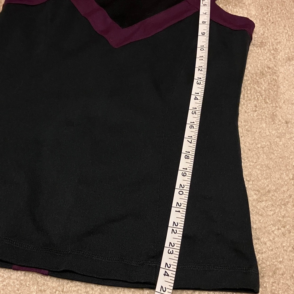 Jockey Black and Purple Colorblock Tank Top - Picture 10 of 11
